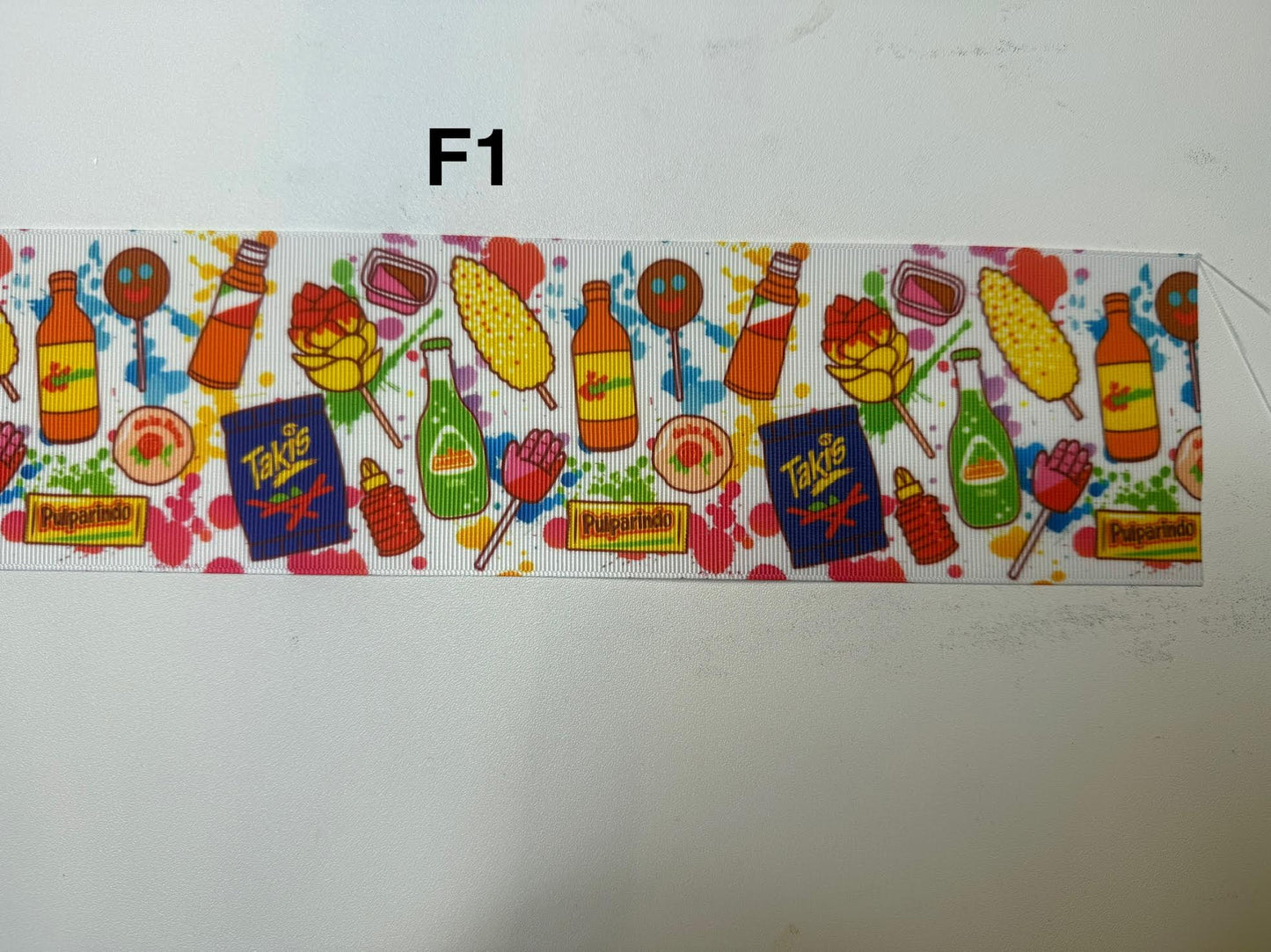 Printed Ribbon/ Imprimido Liston (min.2 YARD PER DESIGN/ 2 min.YARDA POR DISEÑO)