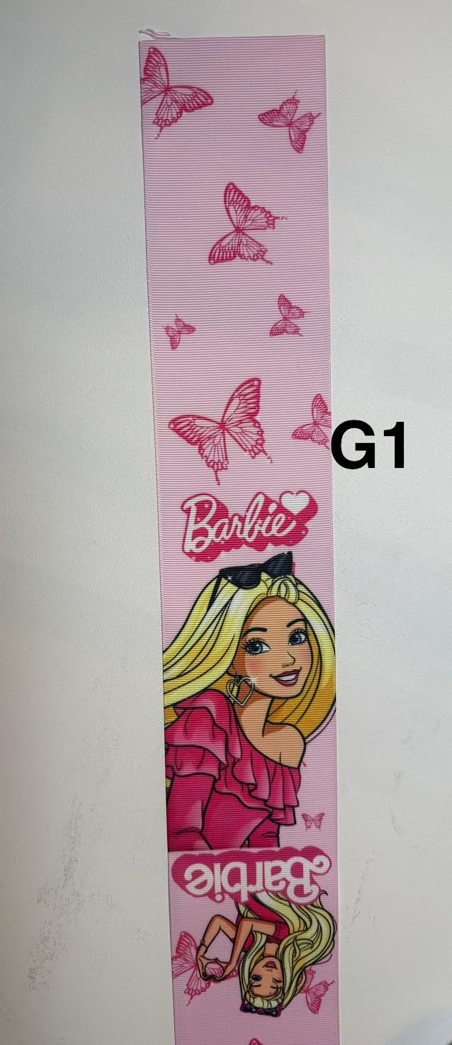 Printed Ribbon/ Imprimido Liston (min.2 YARD PER DESIGN/ 2 min.YARDA POR DISEÑO)
