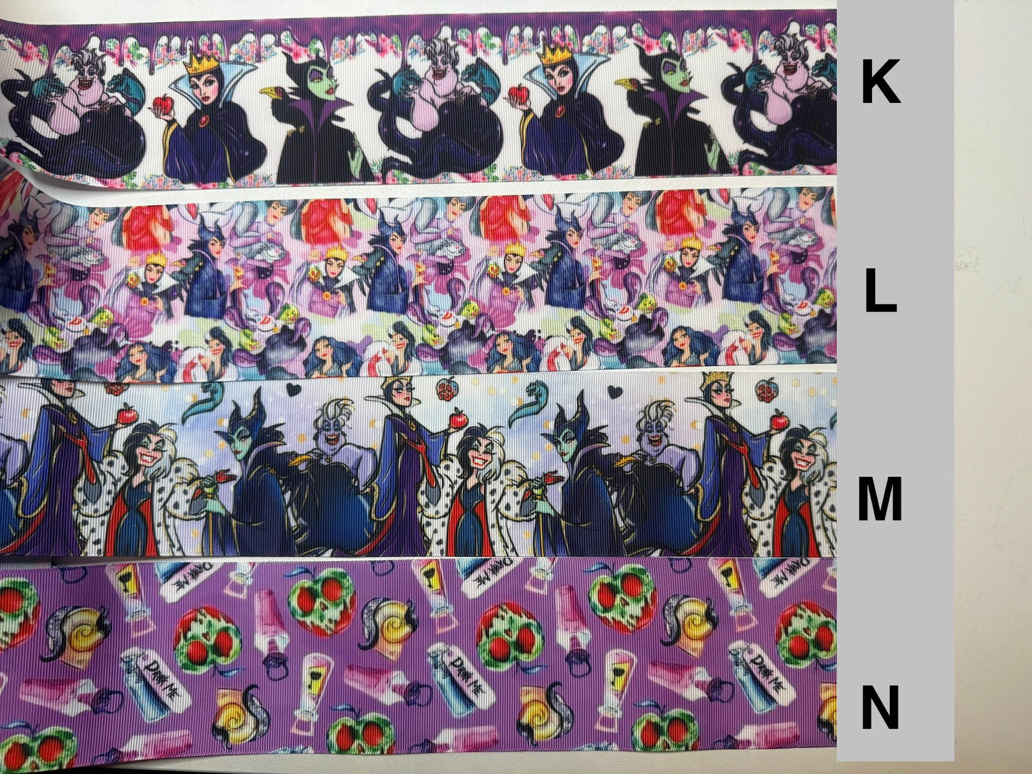 Printed Ribbon/ Imprimido Liston (min.2 YARD PER DESIGN/ 2 min.YARDA POR DISEÑO)