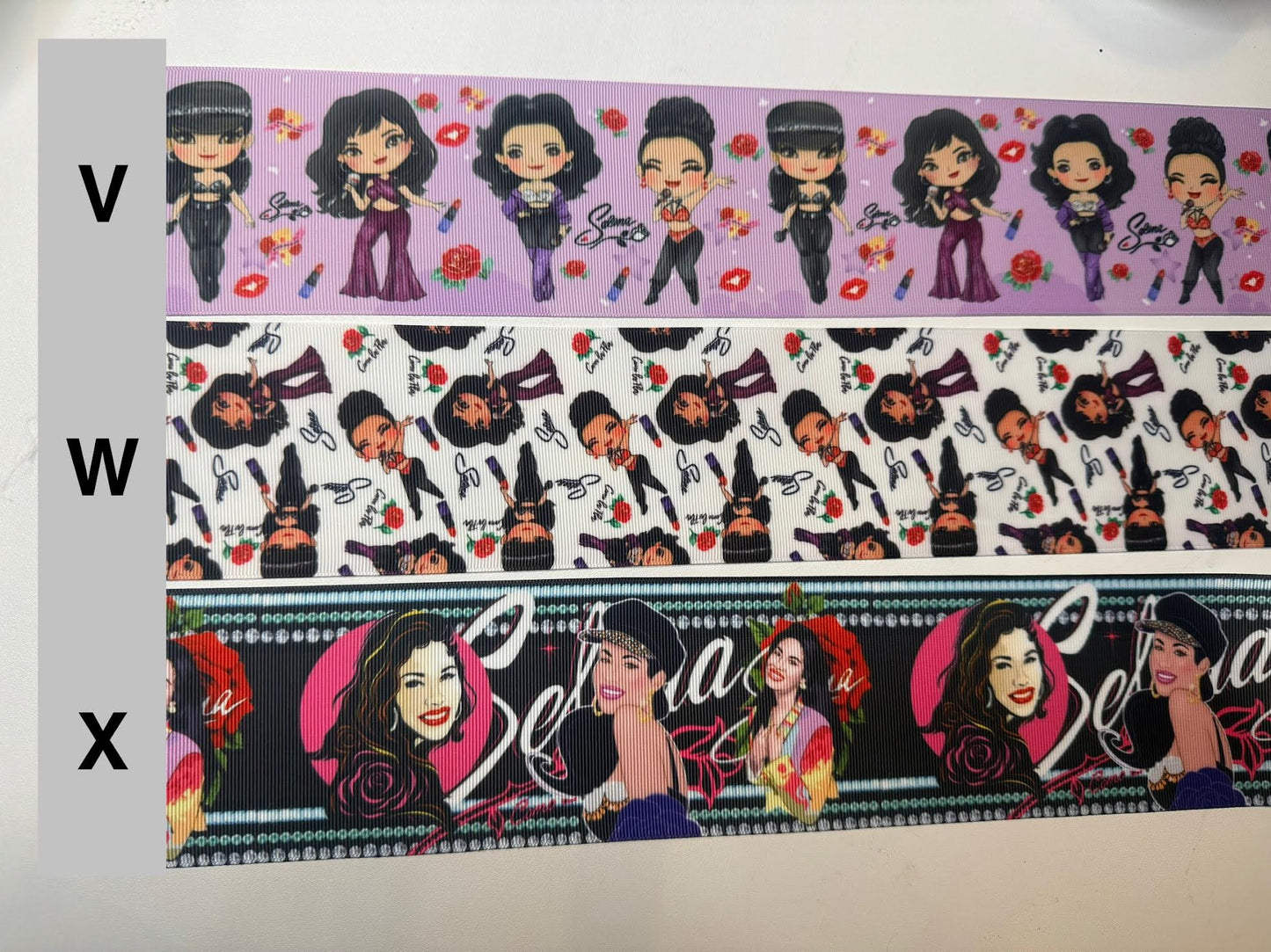 Printed Ribbon/ Imprimido Liston (min.2 YARD PER DESIGN/ 2 min.YARDA POR DISEÑO)