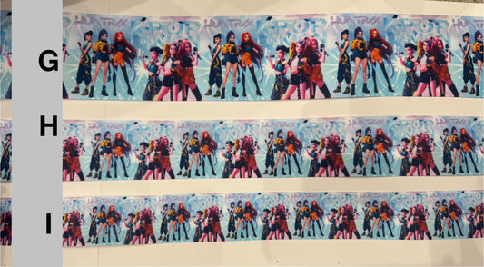 K-POP Ribbon /Liston K-POP (SOLD PER 2 YARD/venta Por 2 Yarda) (Copy) (Copy)