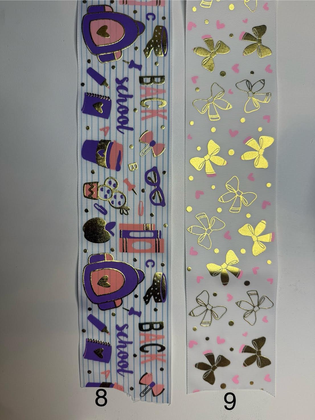Holographic Ribbon/Liston Holografico (SOLD PER 2 YARD/venta Por 2 Yarda)