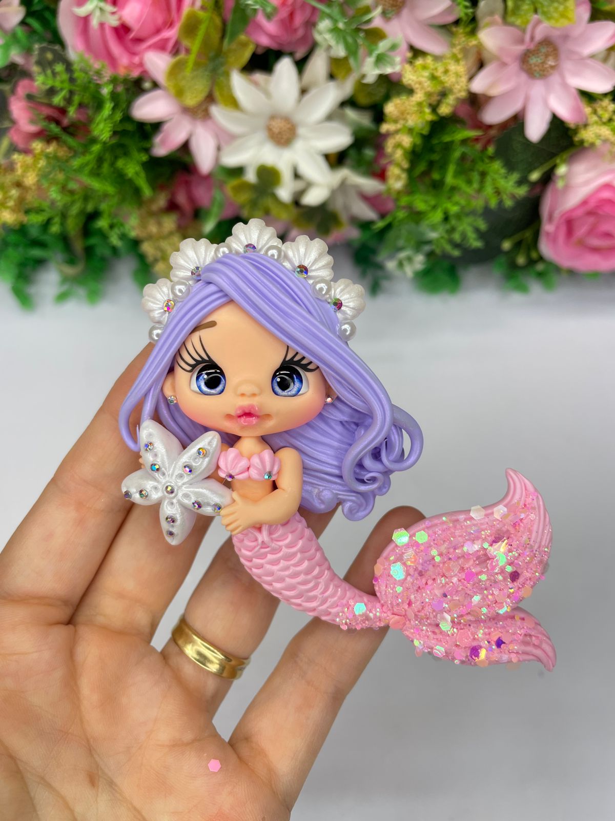 Mermaids Clay dolls