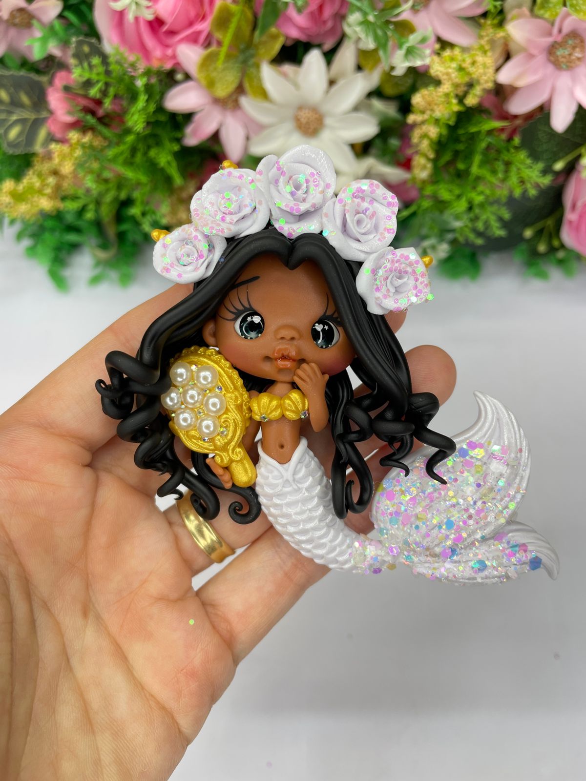 Mermaids Clay dolls