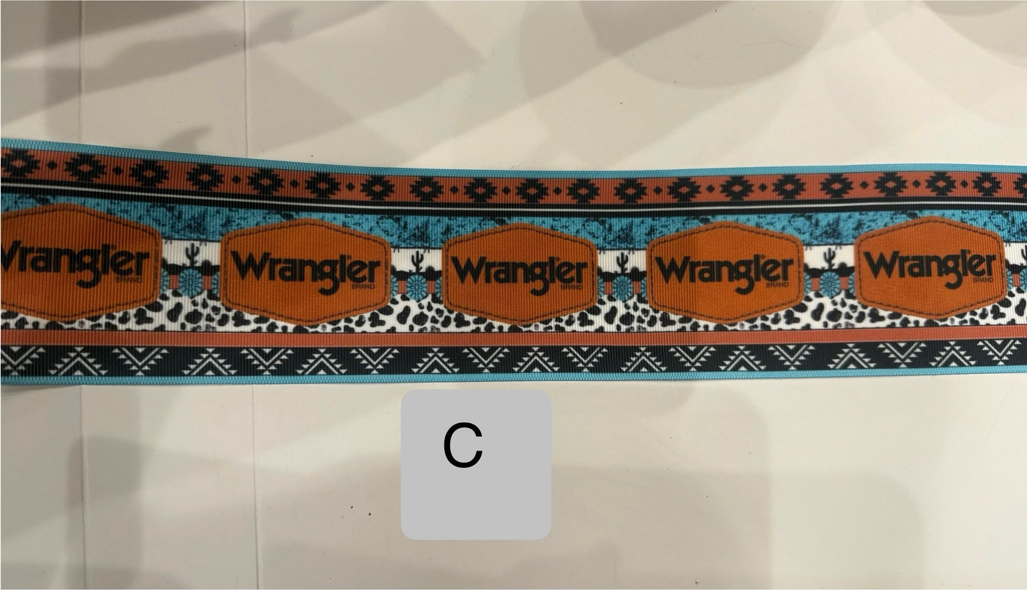 COWGirl Ribbon/ Liston Vaquero (SOLD PER 2 YARD/venta Por 2 Yarda) (Copy) (Copy) (Copy)