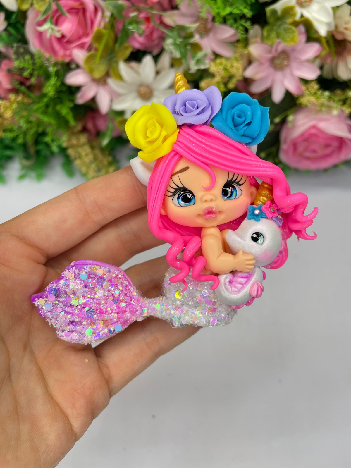 Mermaids Clay dolls