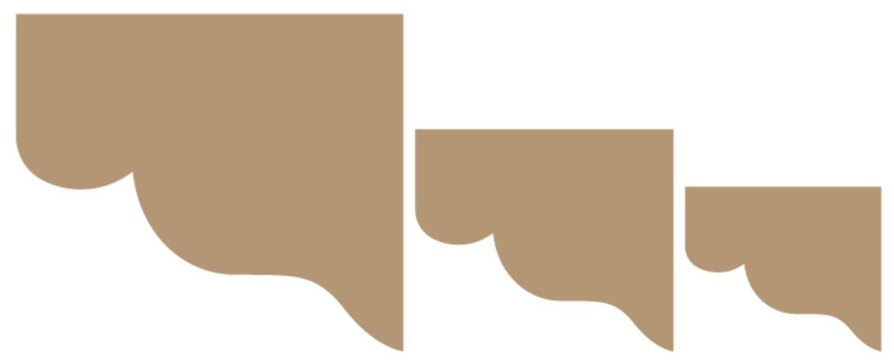BOW EDGES Wood Templates