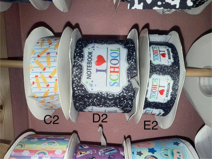 Printed Ribbon/ Imprimido Liston (min.2 YARD PER DESIGN/ 2 min.YARDA POR DISEÑO)