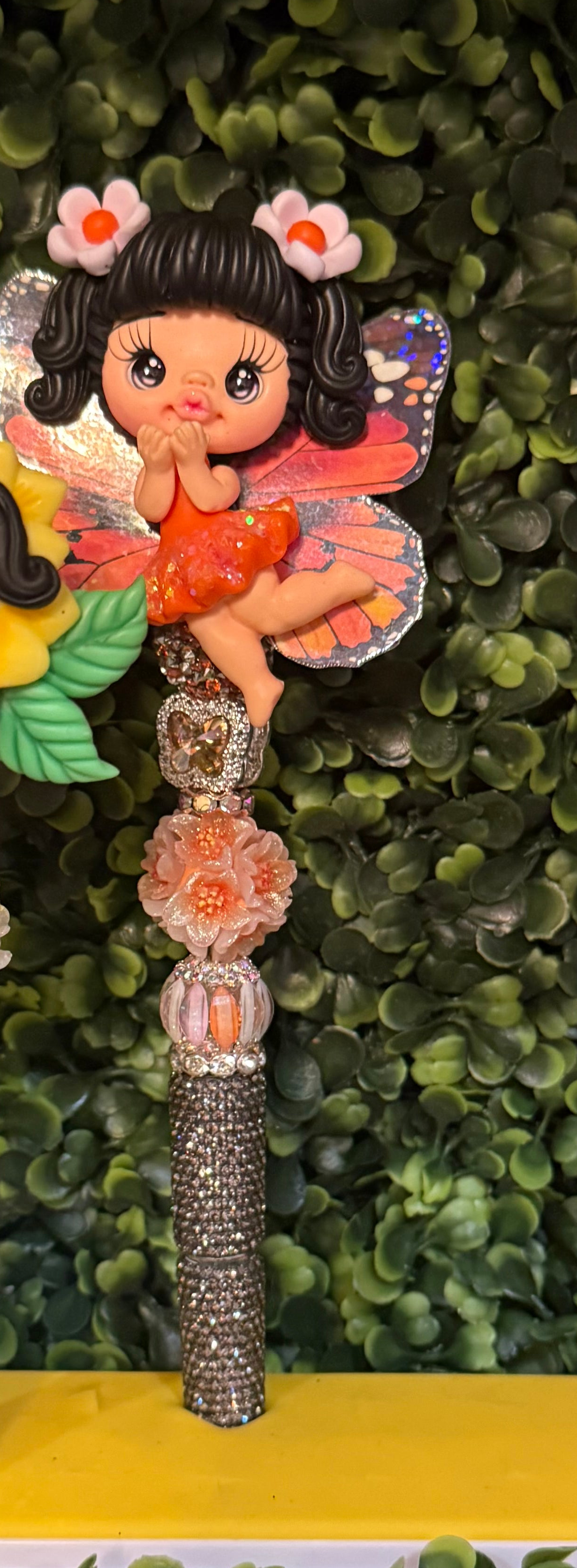 Butterfly girl made by Juju