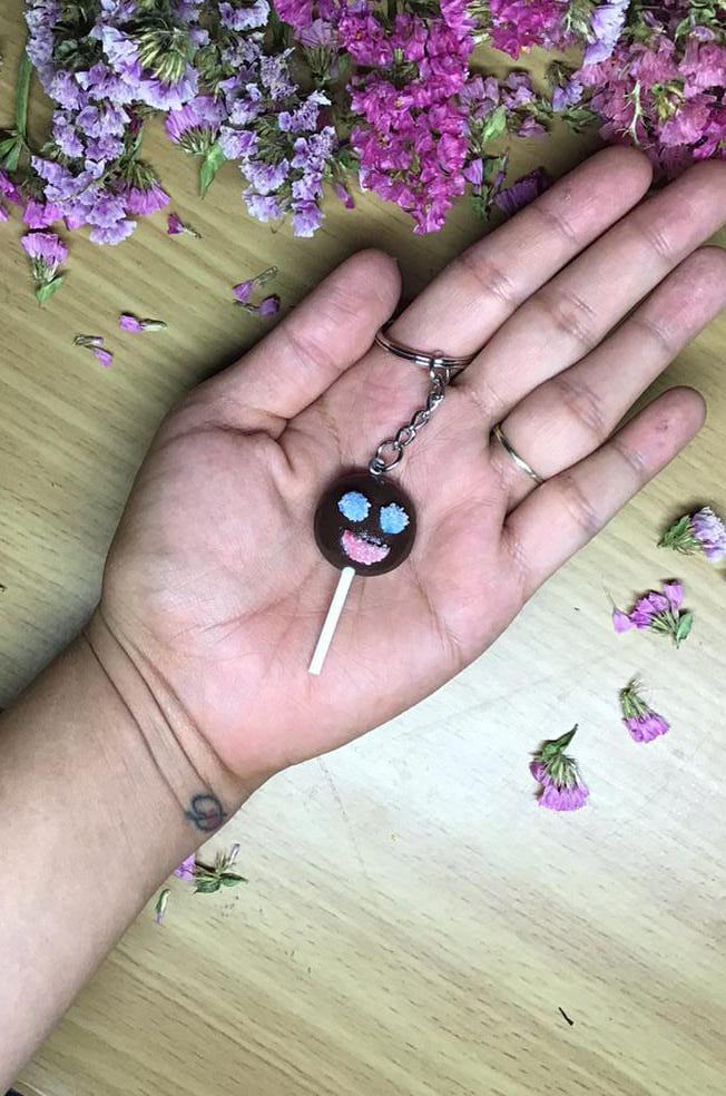 Food Keychain, Pins and Earings