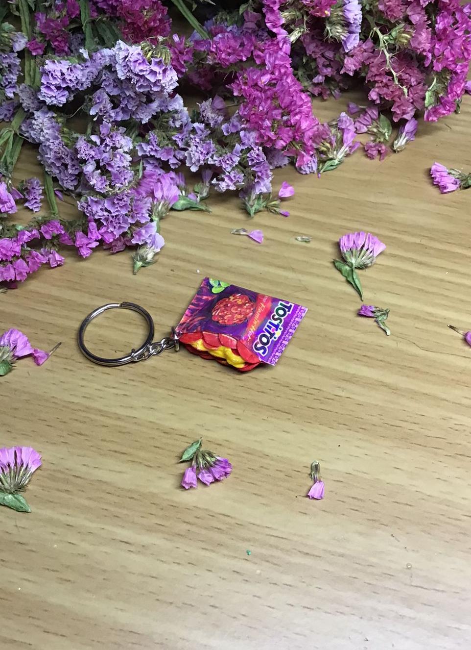 Food Keychain, Pins and Earings