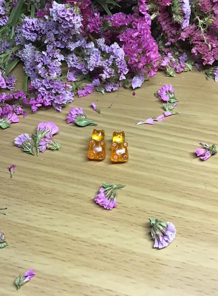 Food Keychain, Pins and Earings