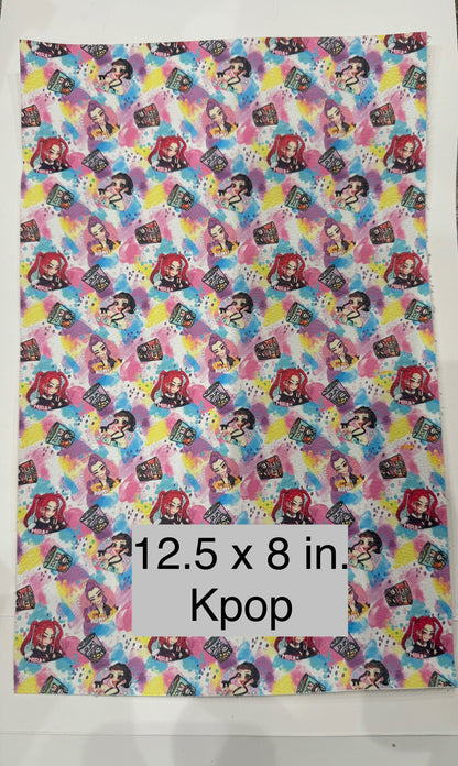 K-POP Ribbon /Liston K-POP (SOLD PER 2 YARD/venta Por 2 Yarda) (Copy) (Copy)