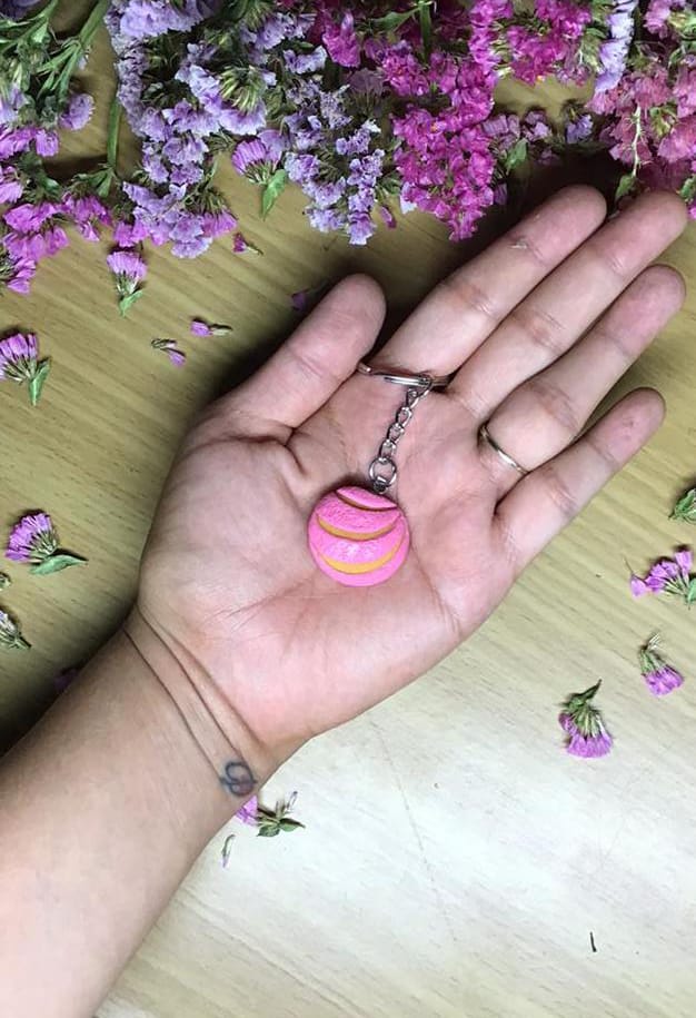 Food Keychain, Pins and Earings