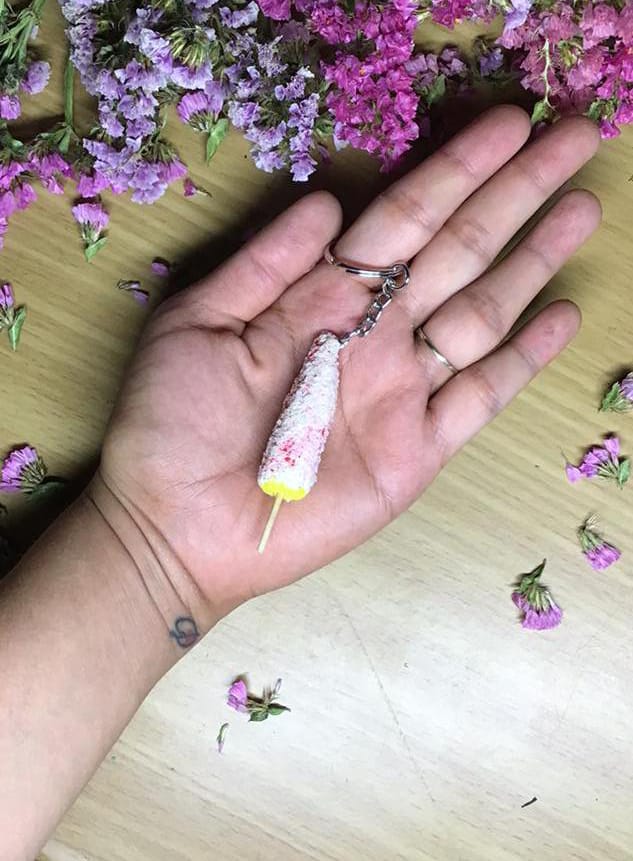Food Keychain, Pins and Earings