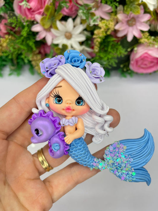 Mermaids Clay dolls