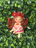 Mushroom butterfly girl