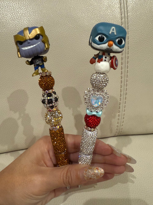 Christmas  Marvel Pens made by Juju