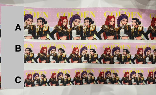 K-POP Ribbon /Liston K-POP (SOLD PER 2 YARD/venta Por 2 Yarda) (Copy) (Copy)