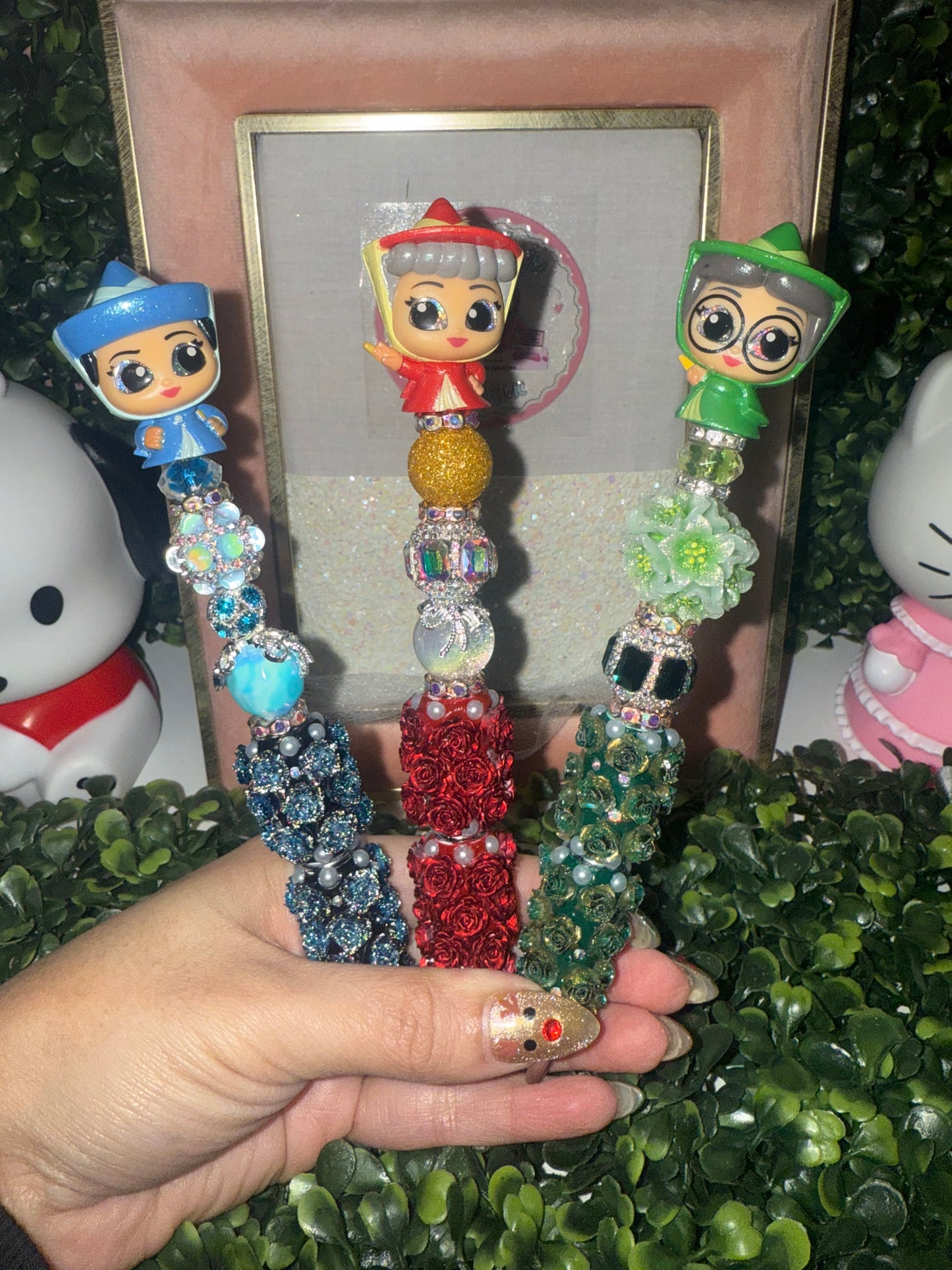 Fairies Made by Beebe set of 3