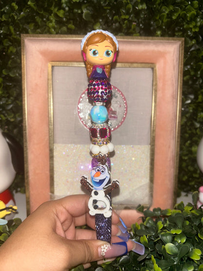 Elsa & Anna Pens Made by Beebe