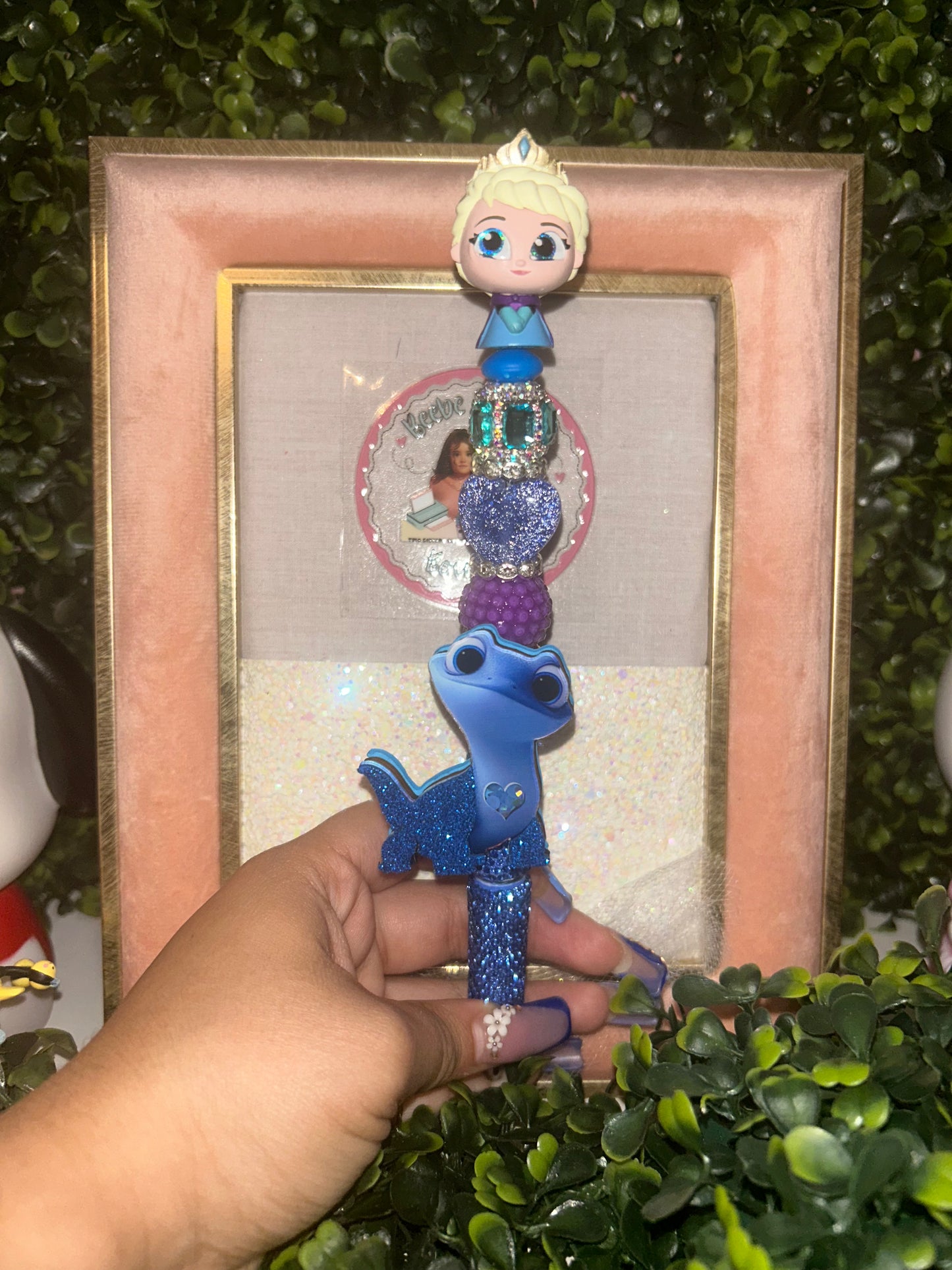 Elsa & Anna Pens Made by Beebe