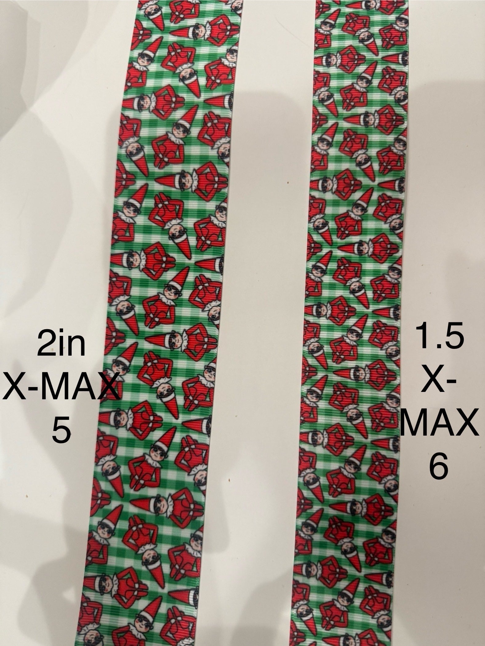 Christmas Ribbon  Liston Navideño (SOLD PER 2 YARD/venta Por 2 Yarda)
