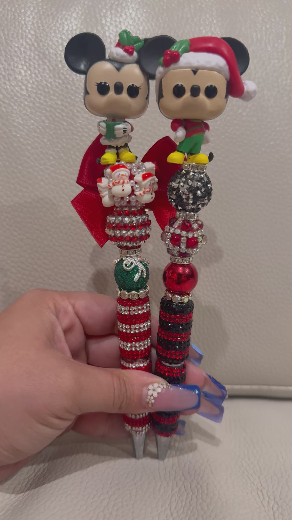 Christmas Minnie and Mickey Set