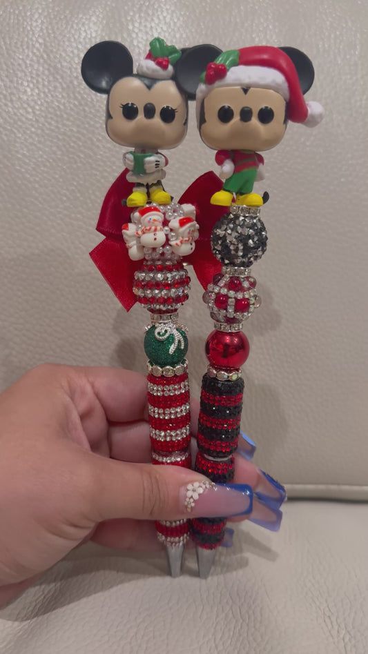 Christmas Minnie and Mickey Set